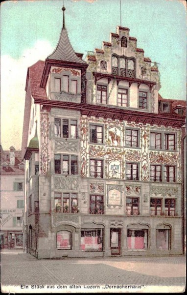 Ein Stück aus dem alten Luzern Vorderseite