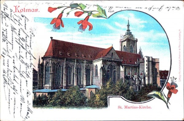 Kolmar, Colmar, St. Martins-Kirche Vorderseite