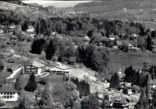 Kastanienbaum, Kurheim St. Chrischona, Flugaufnahme Vorderseite