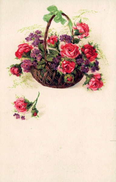 Blumenkorb Vorderseite