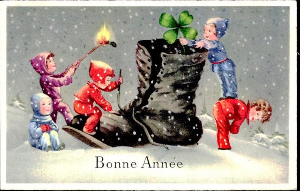 Bonne Année Vorderseite