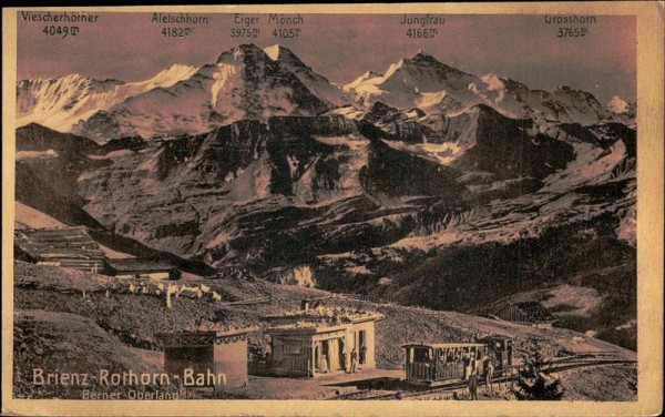 Brienz-Rothorn-Bahn Vorderseite