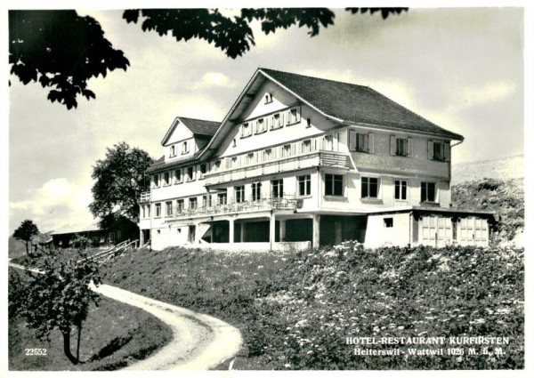 Heiterswil-Wattwil, Hotel-Restaurant Kurfirsten Vorderseite