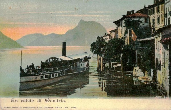 Un saluto di Gandria Vorderseite