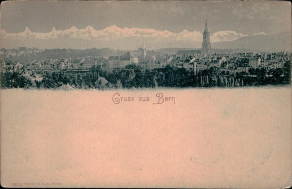 Gruss aus Bern Vorderseite