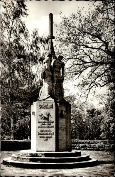 Coburg/Landsmannschafter - Denkmal Vorderseite