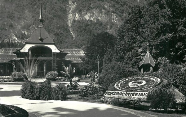 Interlaken, Kurgarten Vorderseite