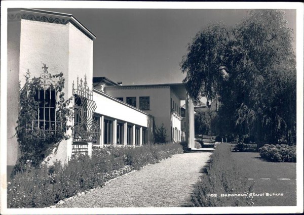 Badehaus Scuol/Schuls Vorderseite