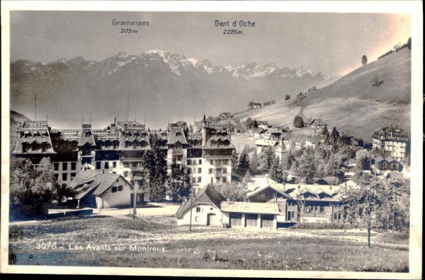 Les Avants sur Montreux Vorderseite