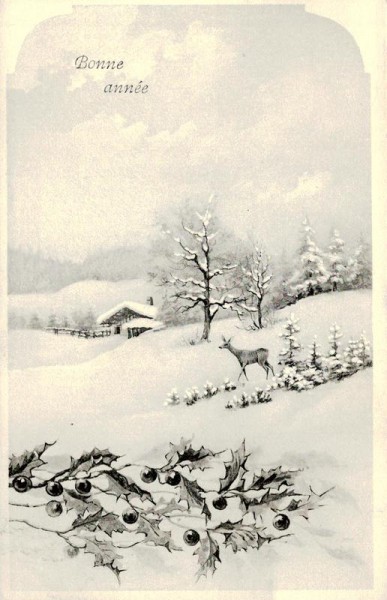 Bonne année Vorderseite