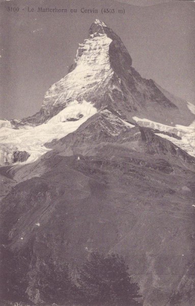 Das Matterhorn (4505 m)