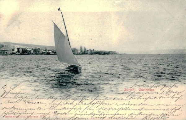 Zürich - Zürichsee Vorderseite