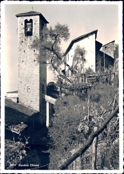 Gandria Chiesa Vorderseite