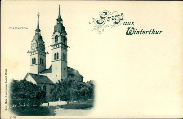 Gruss aus Winterthur Vorderseite