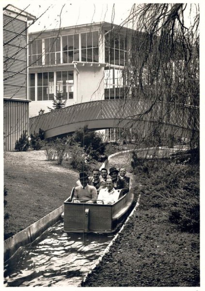 Schweizerische Landesausstellung 1939 Zürich. Enge. Schifflibach Vorderseite