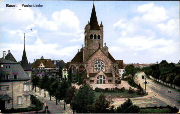 Basel/Pauluskirche Vorderseite