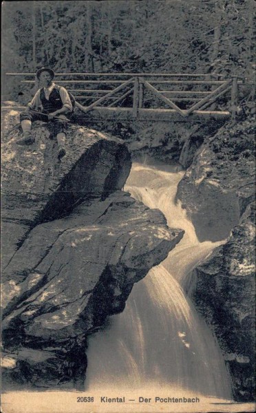 Reichenbach im Kandertal - Der Pochtenbach Vorderseite