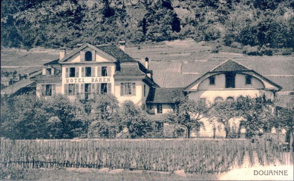 Twann, Hotel Bären Vorderseite
