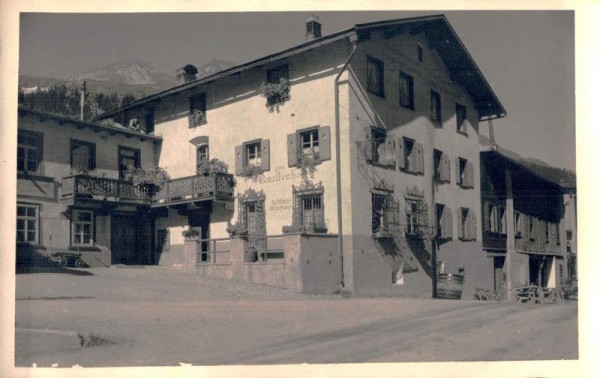 Veltlinerweinstube Zum Quellenhof, Davos-Platz Vorderseite