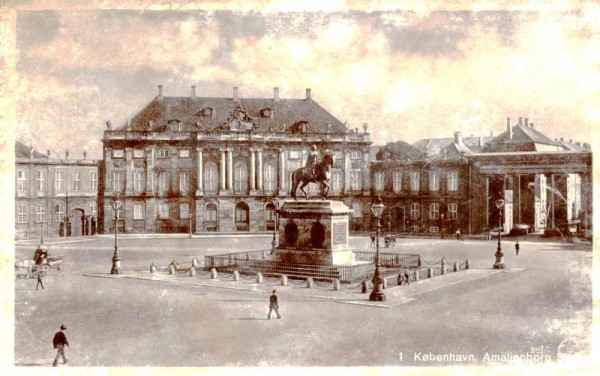 Schloss Amalienborg Vorderseite