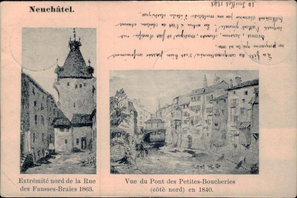 Neuchâtel Vorderseite