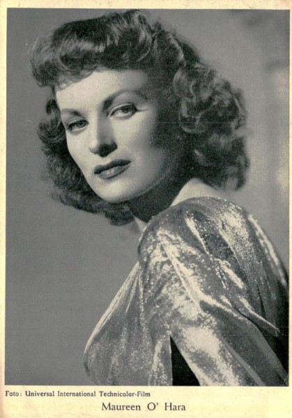 Maureen O'Hara Vorderseite
