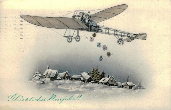 Glückliches Neujahr! Vorderseite