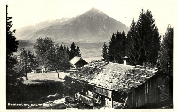 Beatenberg mit Niesen Vorderseite