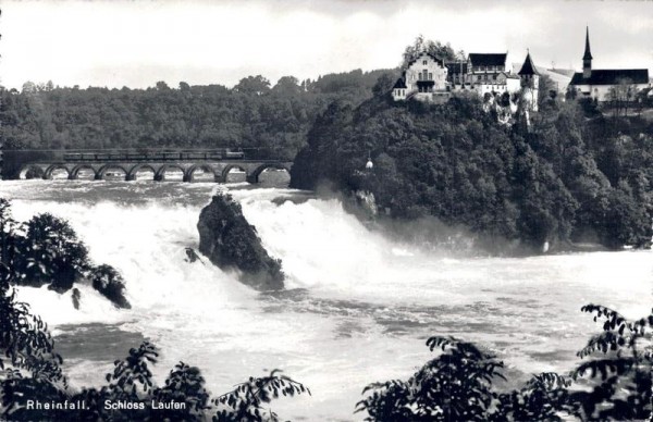 Rheinfall. Schloss Laufen Vorderseite