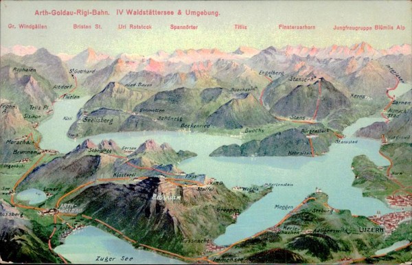 Arth-Goldau-Rigi-Bahn Vorderseite