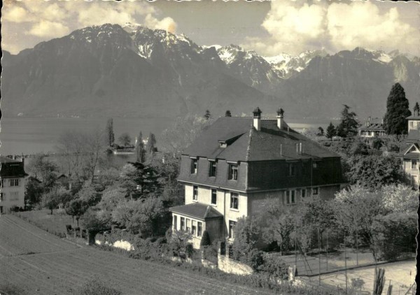 Heim der Stadtmission Vevey-Montreux, in Clarens Vorderseite