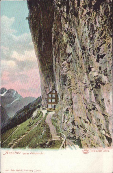 Aescher beim Wildkirchli Vorderseite