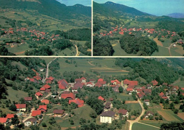 Rumisberg BE, Flugaufnahme Vorderseite