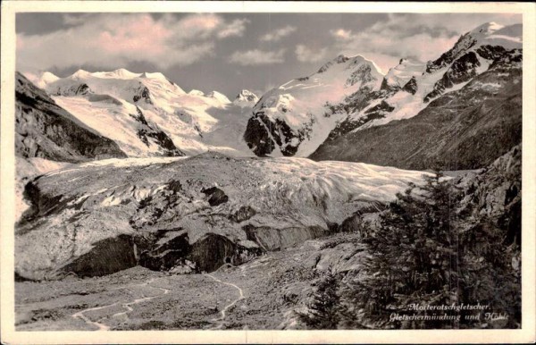 Morteratschgletscher Vorderseite
