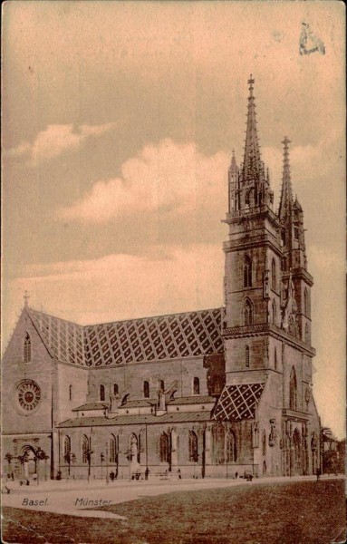 Basel - Münster Vorderseite