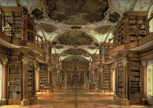 St. Gallen/Stiftsbibliothek Vorderseite