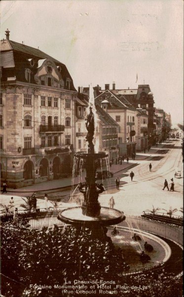 La Chaux-de-Fonds Vorderseite