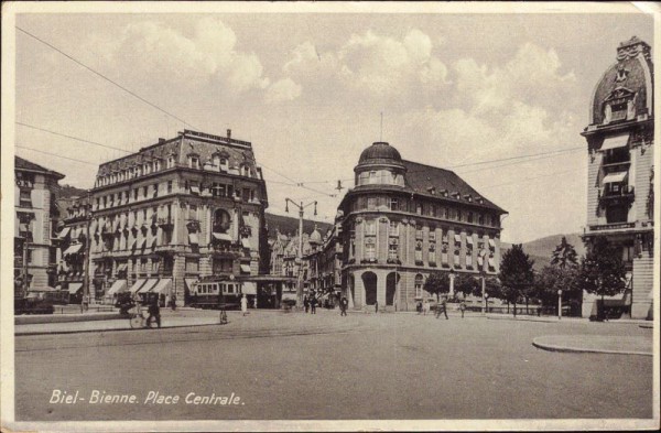 Biel- Bienne. Place Centrale.