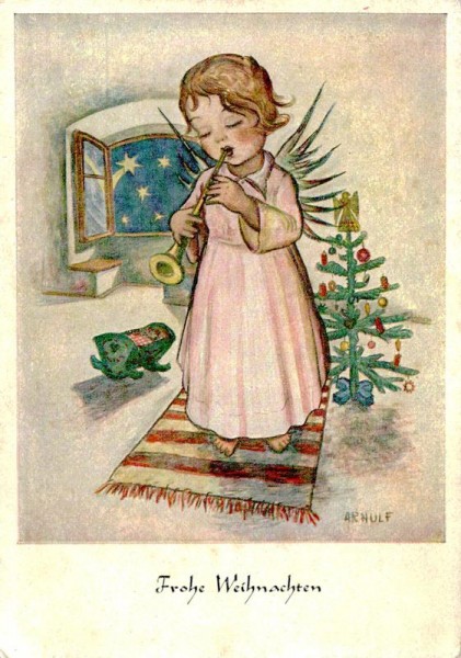 Frohe Weihnachten Vorderseite