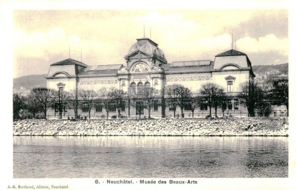 Musée d'art et d'histoire de Neuchâtel Vorderseite