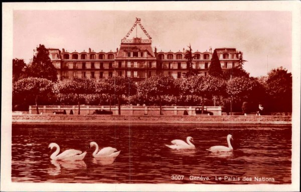 Genève - Le Plais des Nations Vorderseite