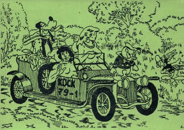 QSL- Karte, Kock 79-1, Würenlingen Vorderseite