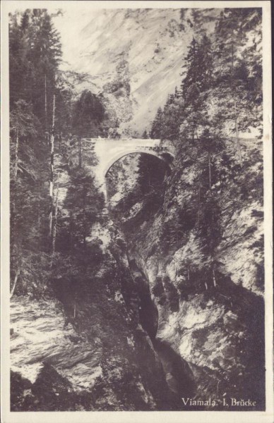 Viamala, 1. Brücke