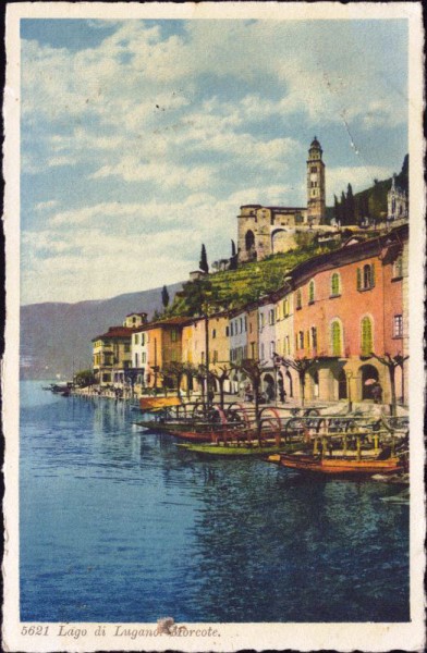 Lago di Lugano. Morcote.