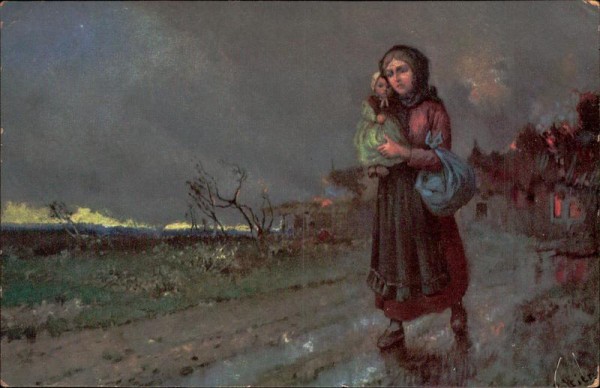 Heimatlos, Episode aus dem grossen Krieg, I. Pottier Vorderseite