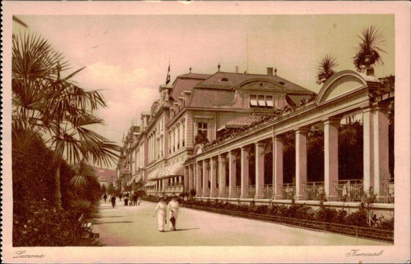 Luzern, Lucerne, Kursaal Vorderseite
