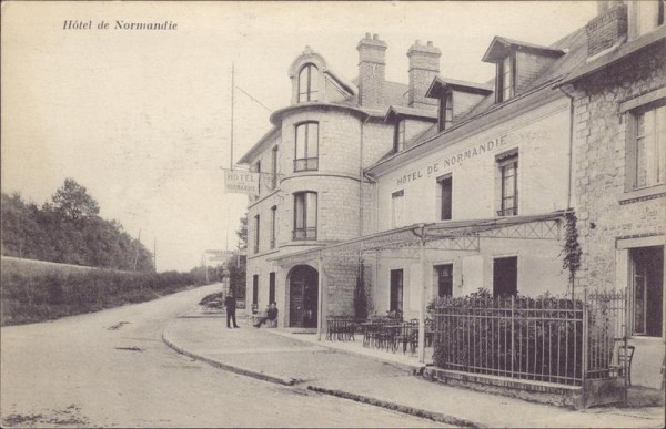 Hôtel de Normandie in ? Vorderseite