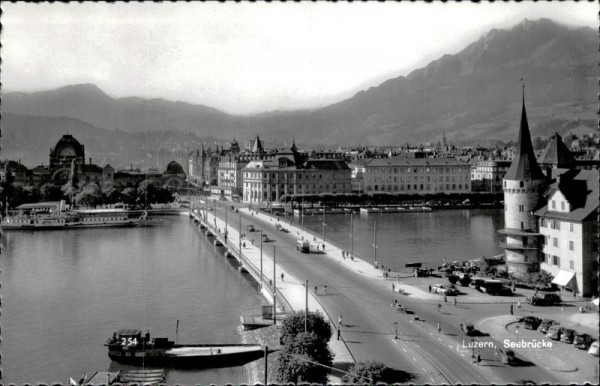 Seebrücke (Luzern) Vorderseite