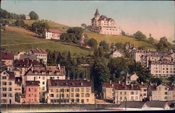 St. Gallen, Scheffelstein Vorderseite