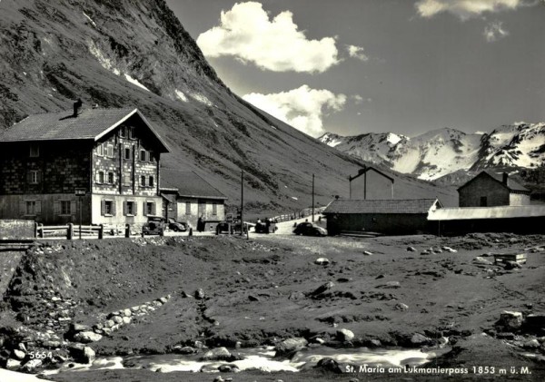 St. Maria am Lukmanierpass Vorderseite